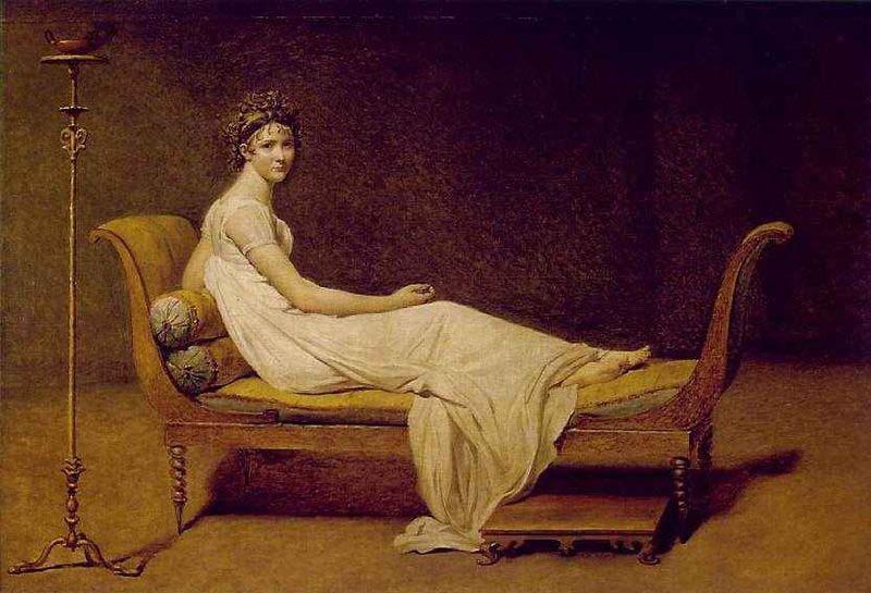 Jacques-Louis David Madame Recamier oil painting image